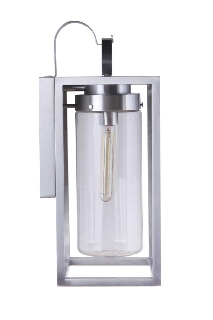 ZA4824-SA - Neo 1 Light 20" High Outdoor Wall Lantern - Satin Aluminum