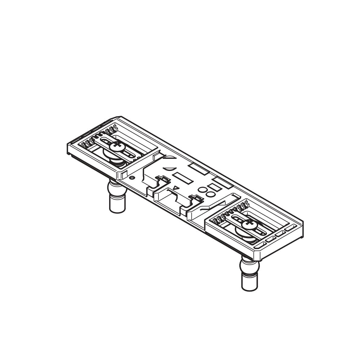 THU6537 - Base Plate Assembly for Washlet A2