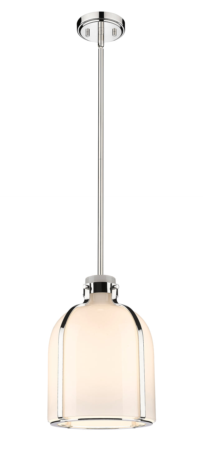 818-9PN - Pearson 1 Light 10" Pendant - Polished Nickel