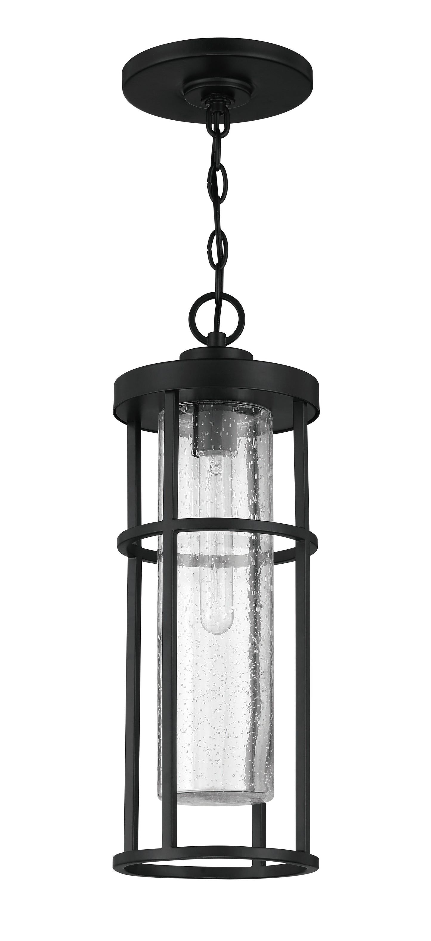 ZA4211-MN - Encompass 1 Light 7" Wide Outdoor Pendant - Midnight