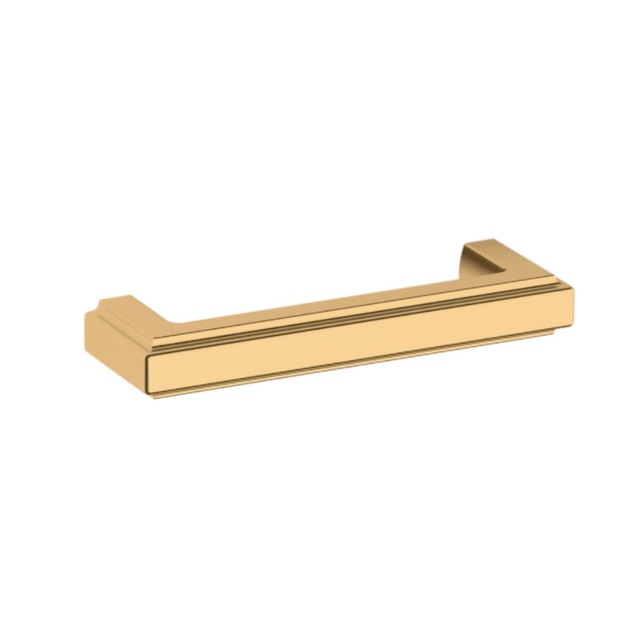 4426031 - 4" Centers - Raised Pull - Unlacquered Brass