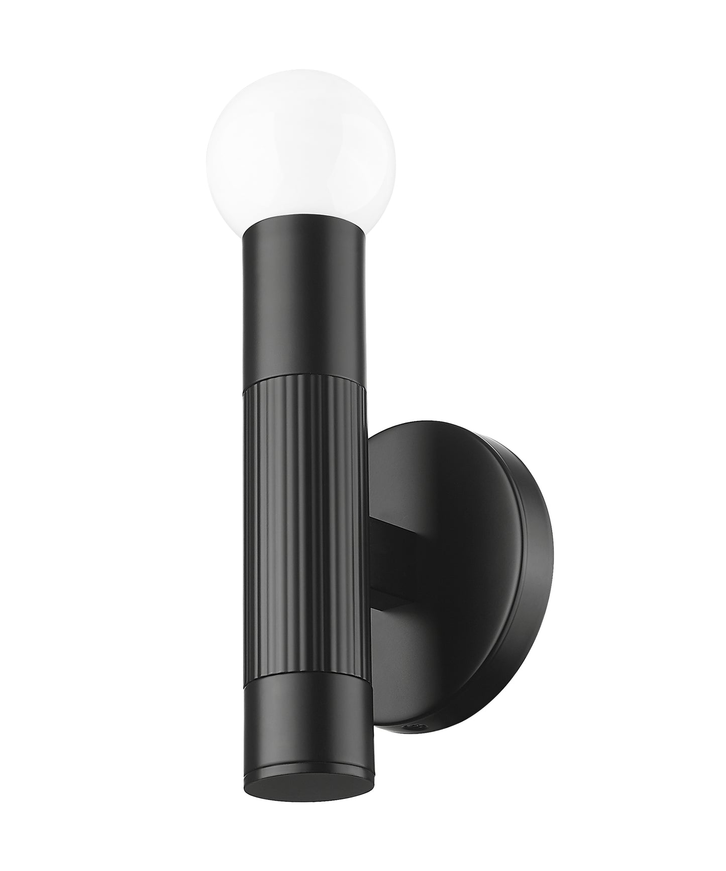 1956-1S-MB - Stari 1 Light Wall 9" Sconce - Matte Black