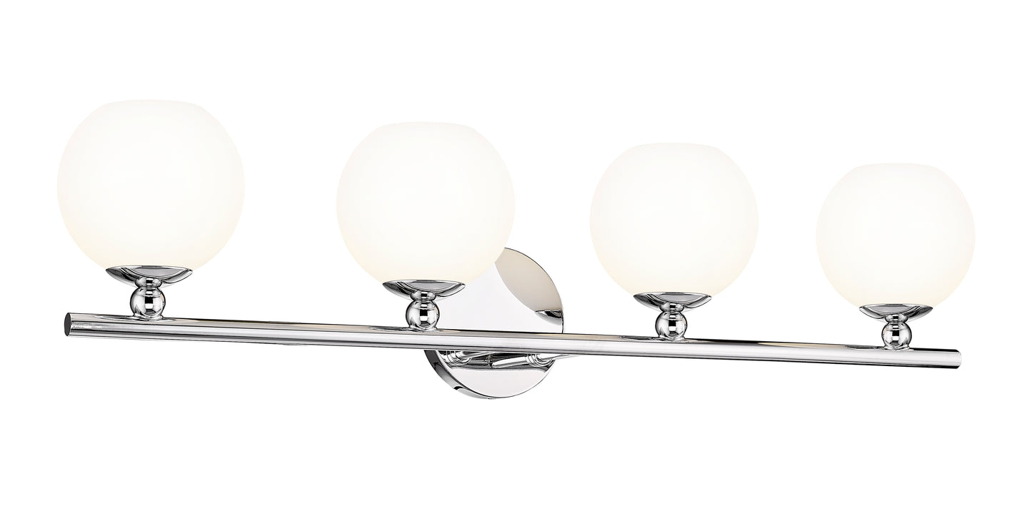 1100-4V-CH - Neoma 4 Light 30" Vanity - Chrome
