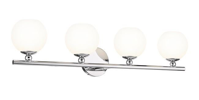 1100-4V-CH - Neoma 4 Light 30" Vanity - Chrome