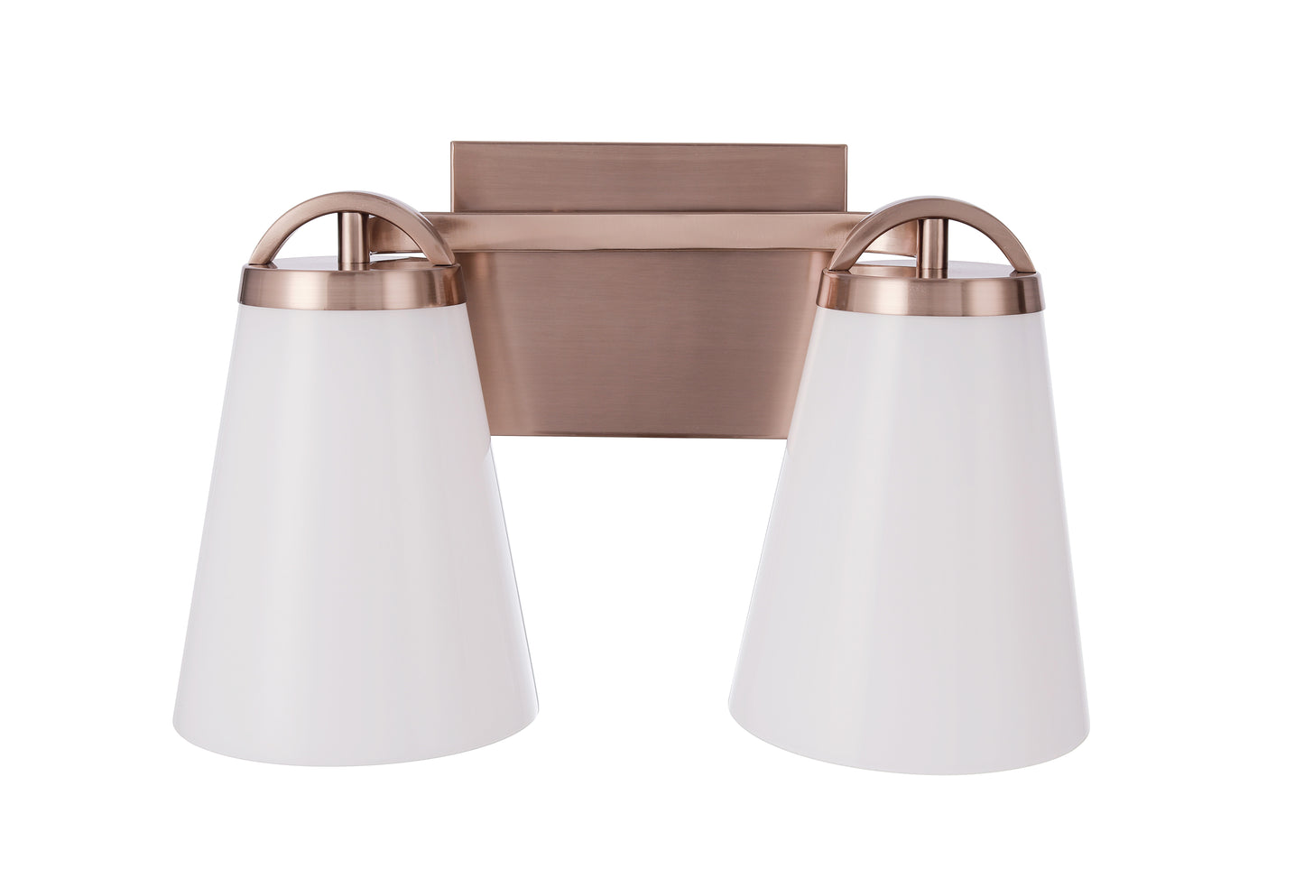 20714CPZ2 - Zane 2 Light 14" Wide Vanity Light - Premium Bronze