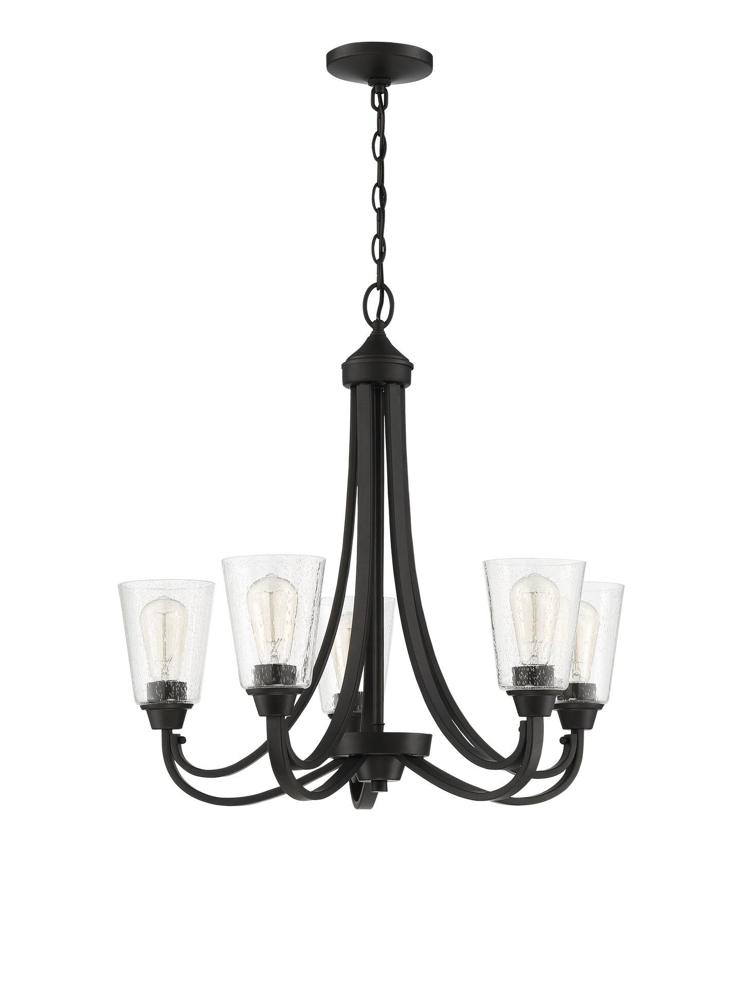 41925-ESP-CS - Grace 5 Light 26" Wide Chandelier - Espresso