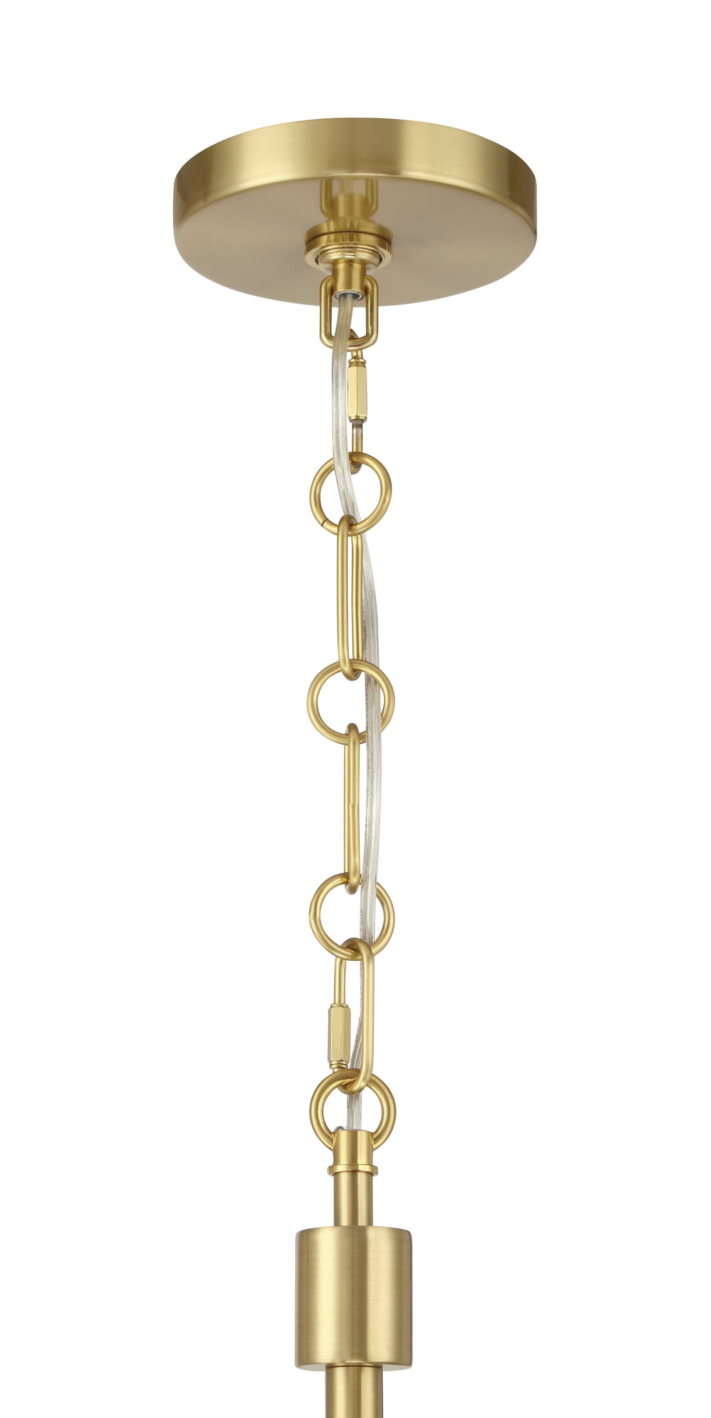 59828-SB - Traci 8 Light 31" Wide Chandelier - Satin Brass