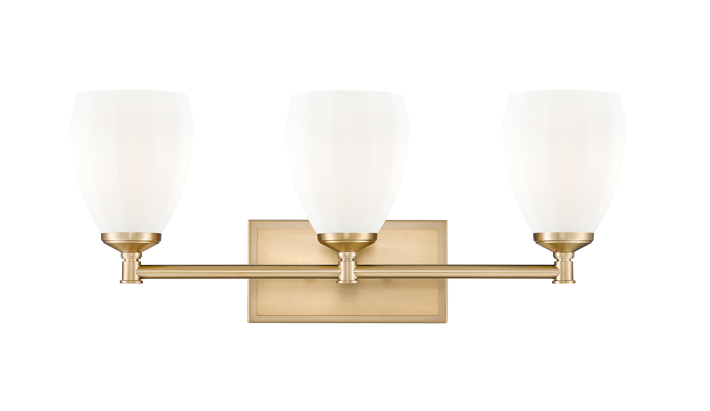 7004-3V-MGLD - Oren 3 Light 24" Vanity - Modern Gold
