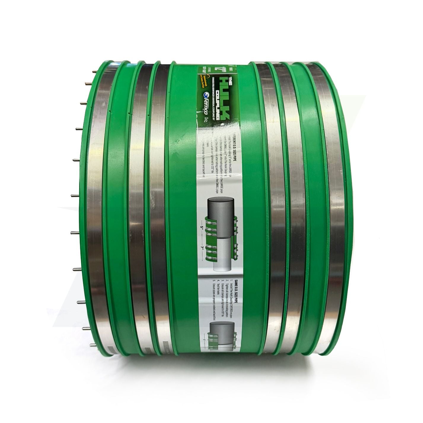 The HULK Coupling - 12" Universal Sewer and Drain Repair Coupling