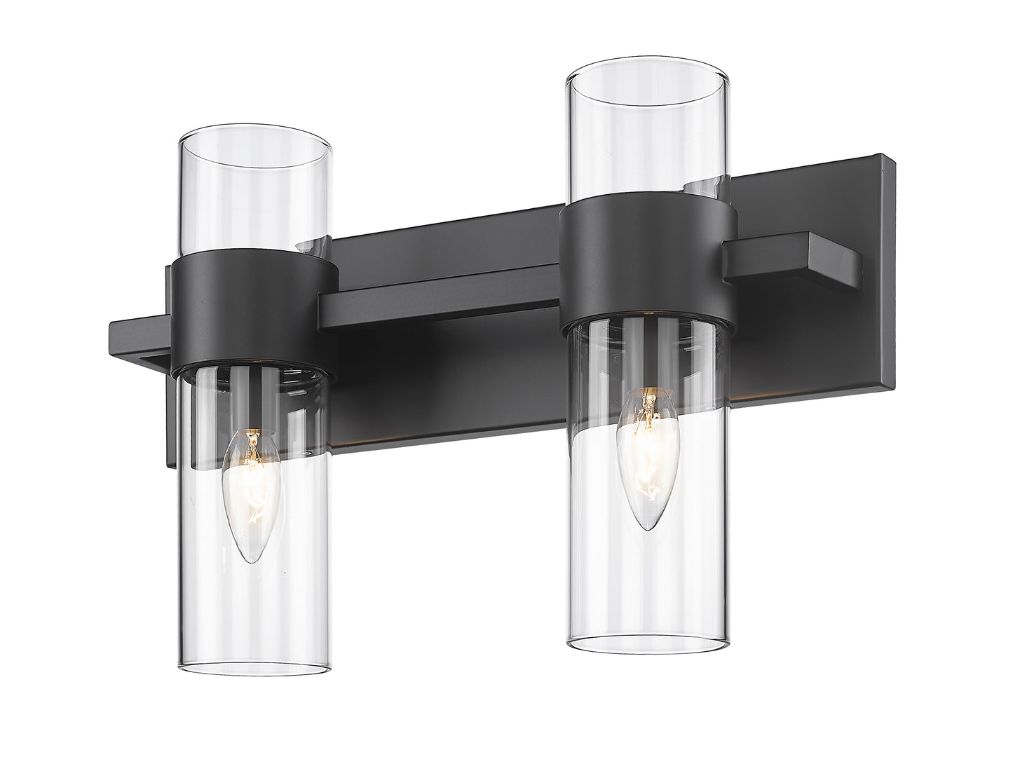 343-2V-MB - Lawson 2 Light 17" Vanity - Matte Black