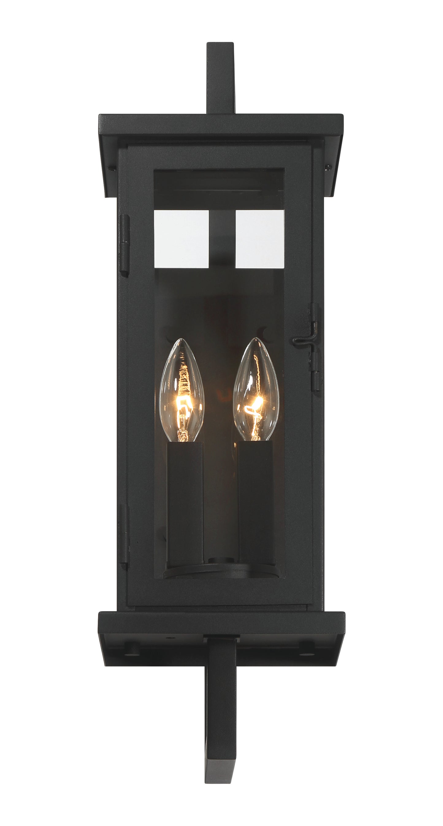 ZA8000-TB - Jordan 2 Light 20" High Outdoor Wall Lantern - Textured Black