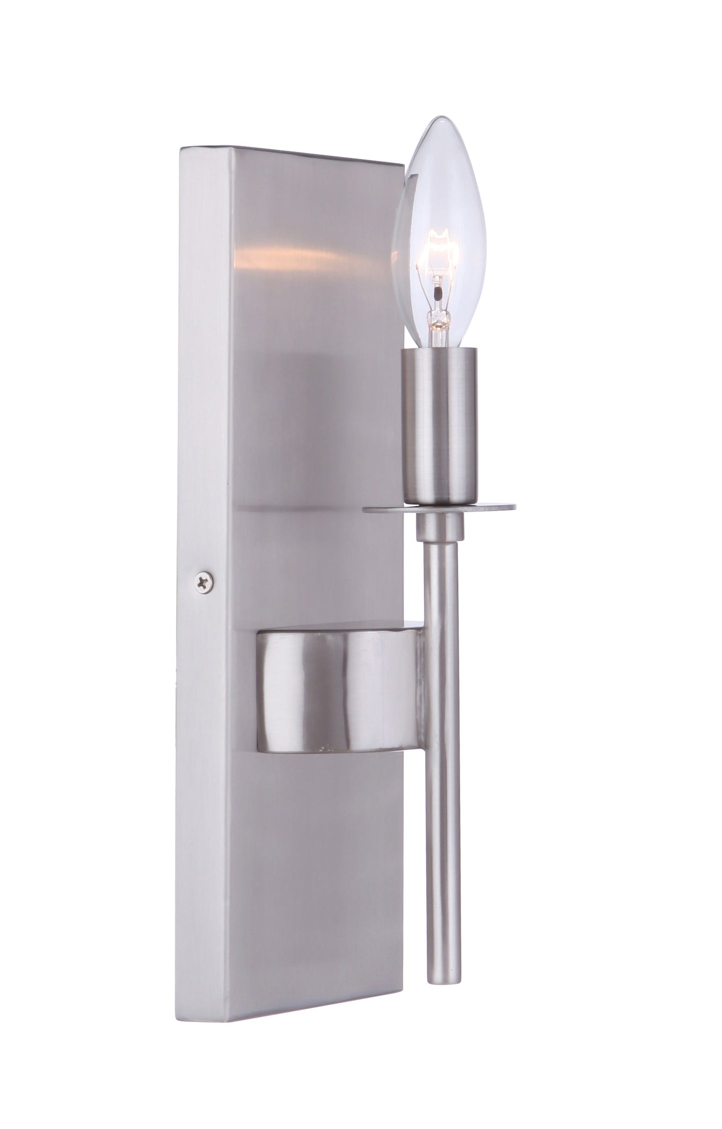 54361-BNK - Larrson 1 Light 11" High Wall Sconce - Brushed Nickel