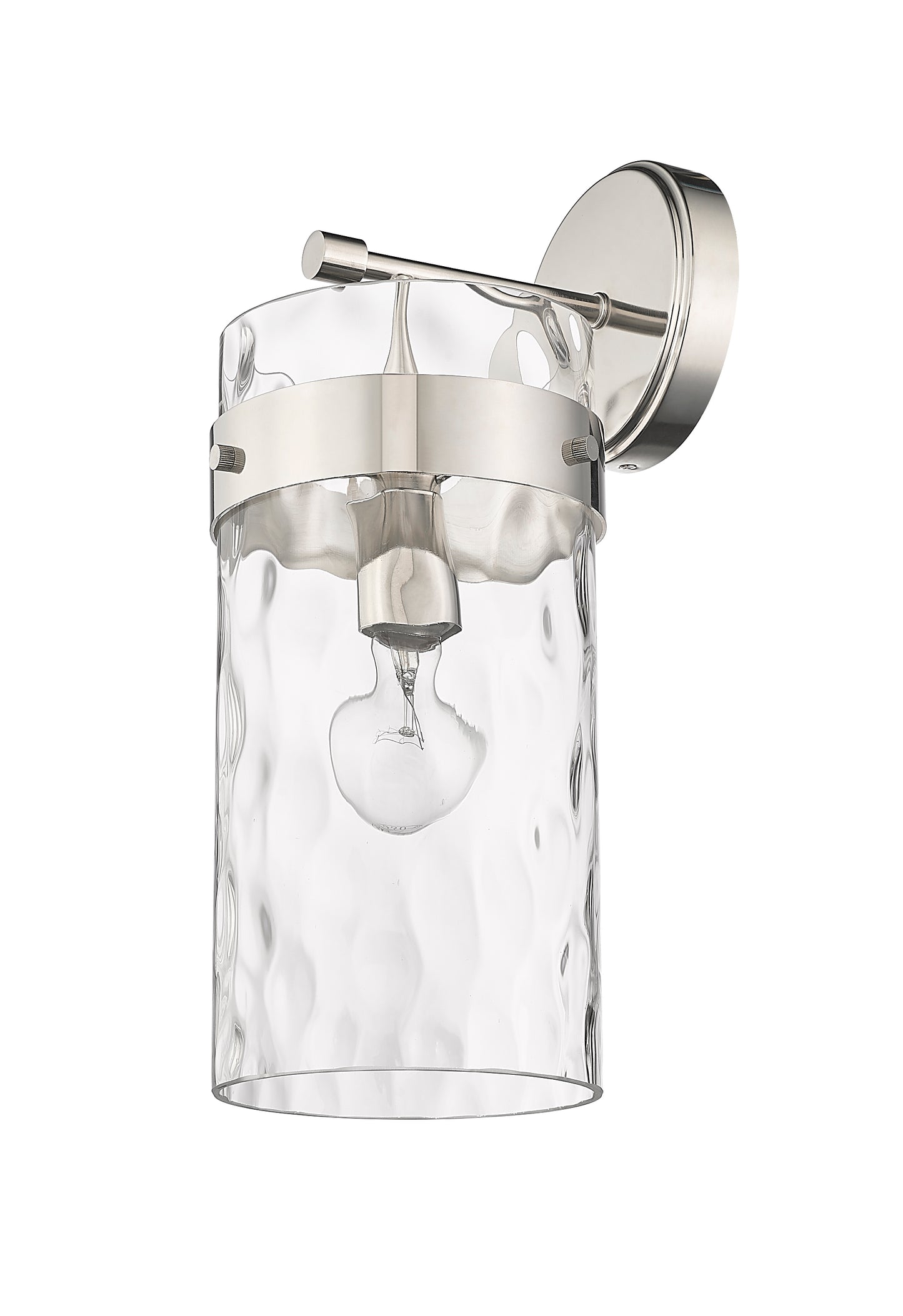 3035-1SL-PN - Fontaine 1 Light Wall 16" Sconce - Polished Nickel