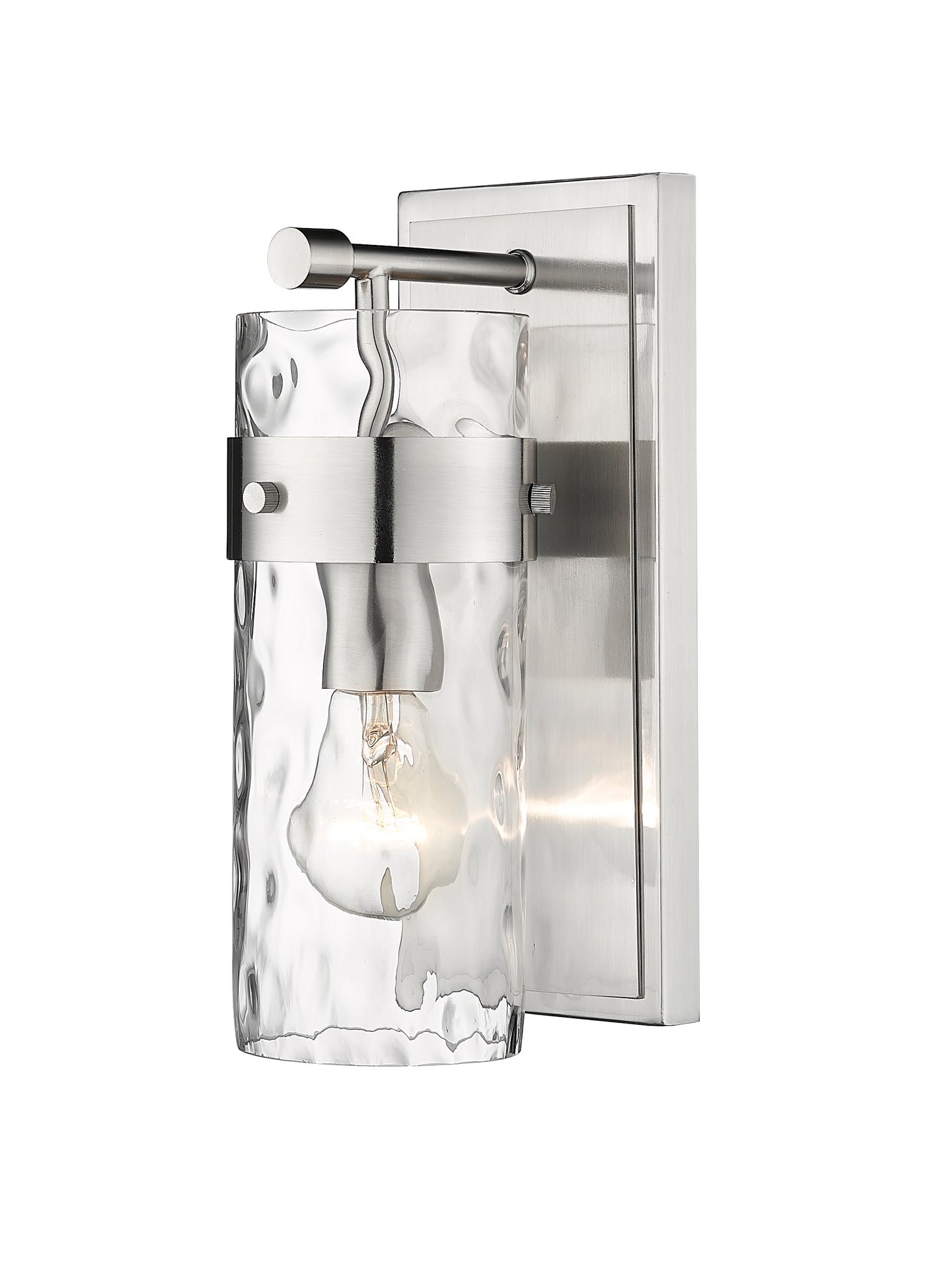 3035-1V-BN - Fontaine 1 Light Wall 11" Sconce - Brushed Nickel