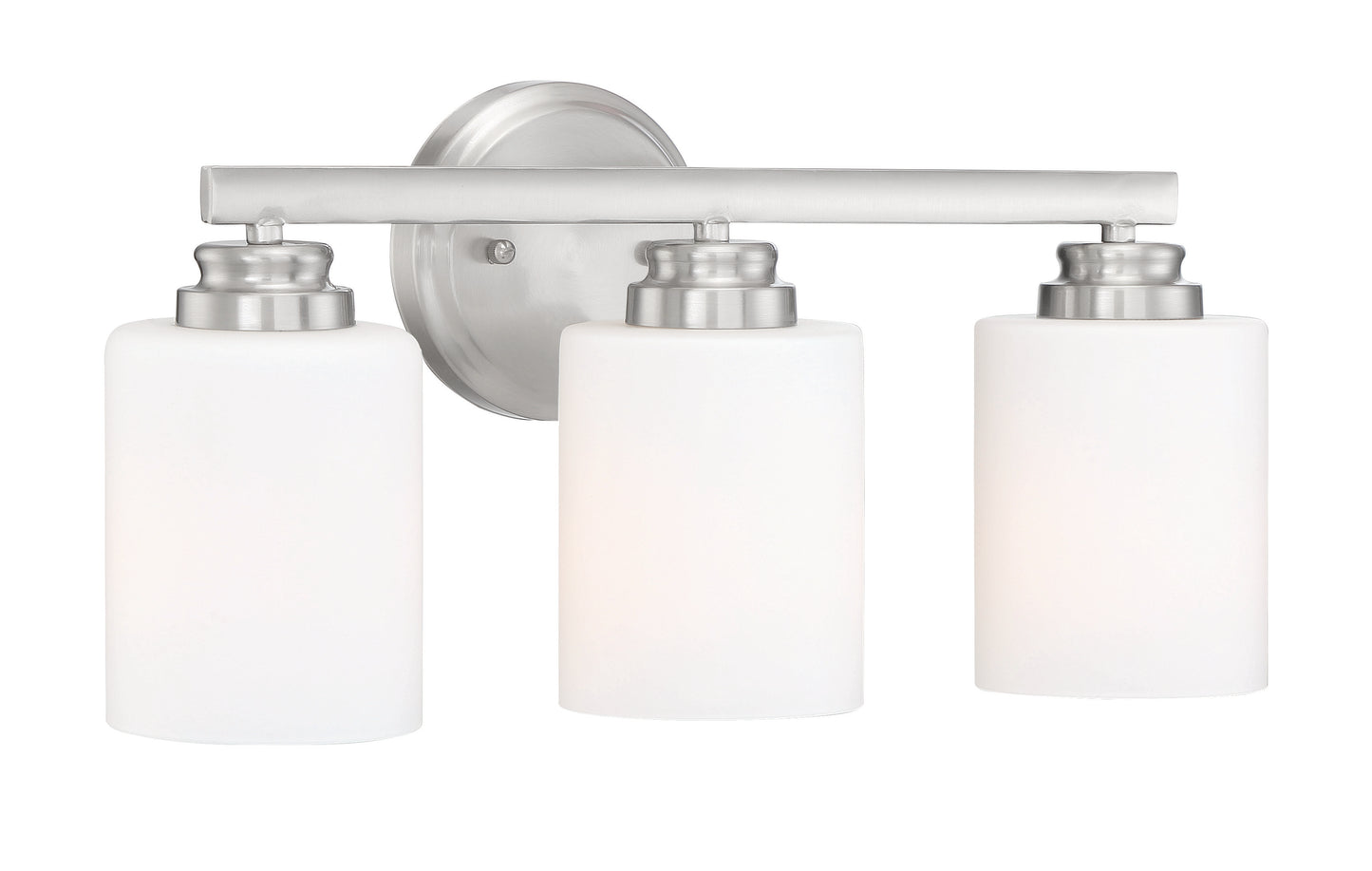 50503-BNK-WG - Bolden 3 Light 18" Wide Vanity Light - Brushed Nickel