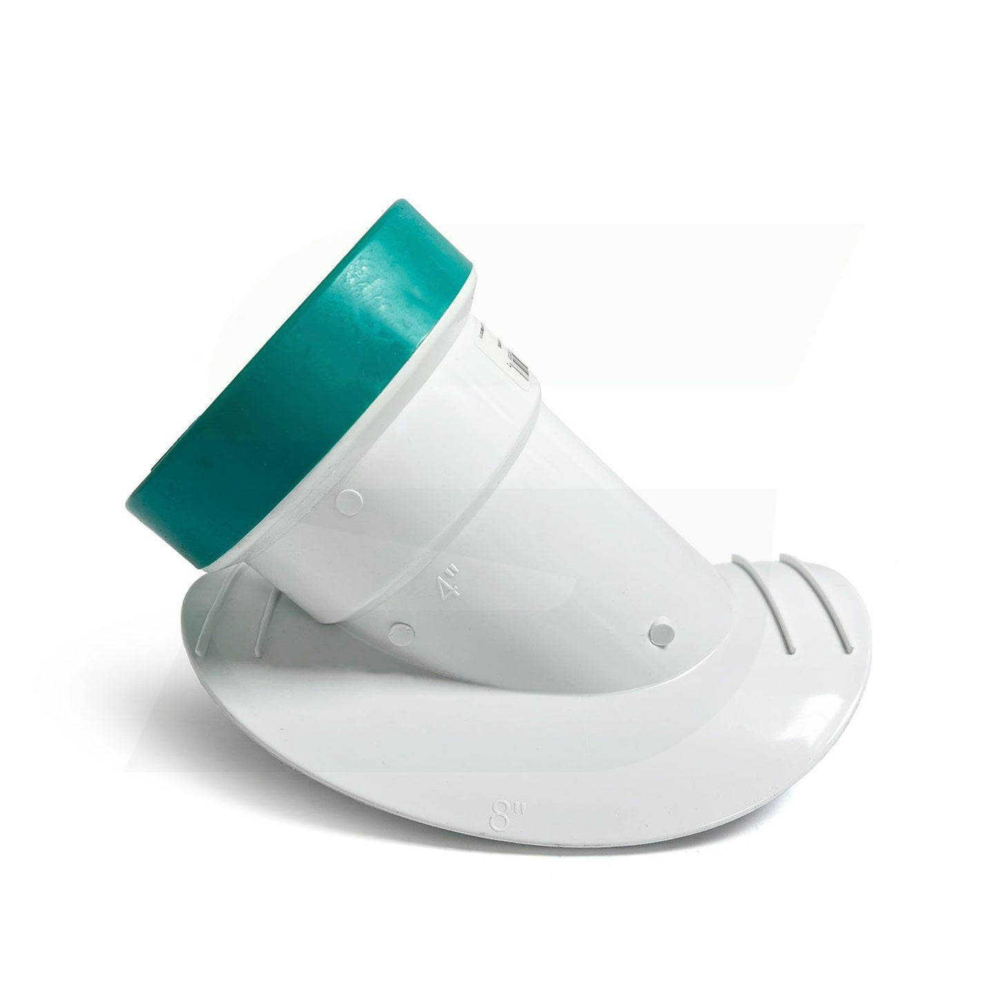 L2308-4 - 8" x 4" Saddle Wye - Gasketed SDR 35 PVC Sewer Fitting