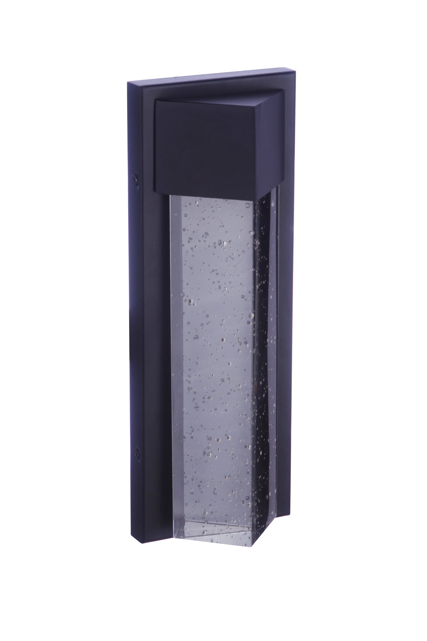 ZA6202-MN-LED - Tony 2 Light 13" High Outdoor Pocket Sconce - Midnight