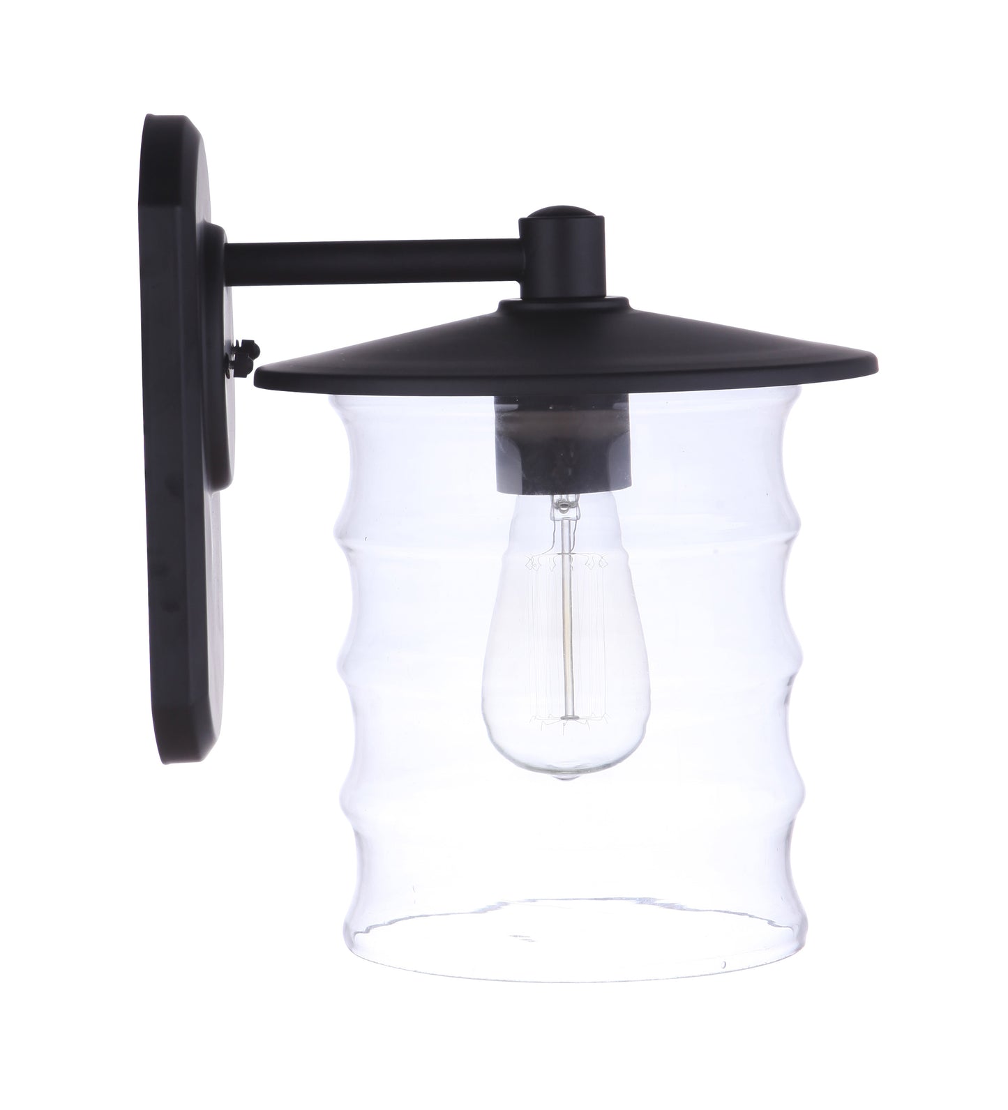 ZA3624-MN - Canon 1 Light 12.13" High Outdoor Wall Lantern - Midnight