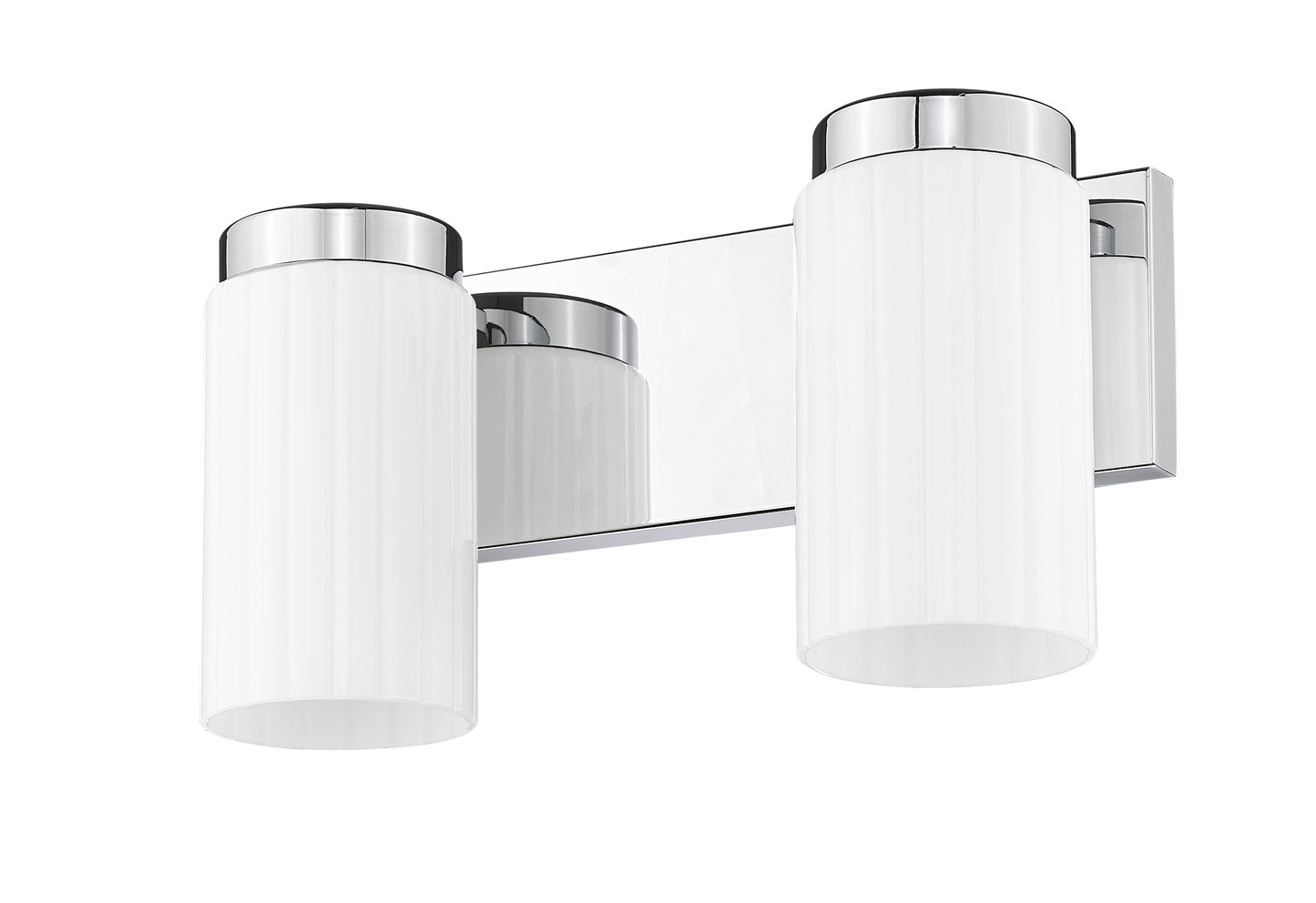 746-2V-CH - Burk 2 Light 14" Vanity - Chrome