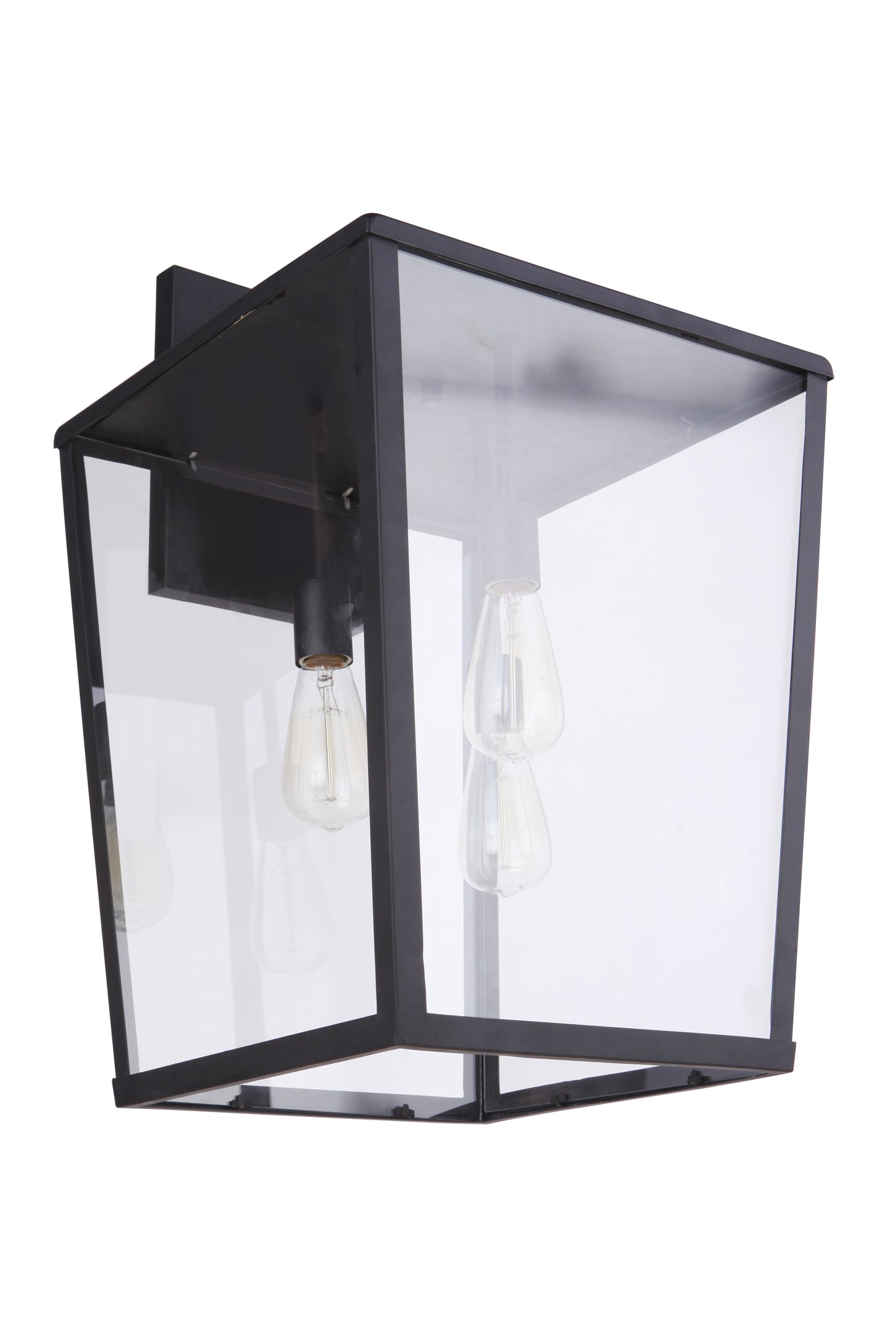 ZA4644-MN - Olsen 3 Light 24" High Outdoor Wall Lantern - Midnight