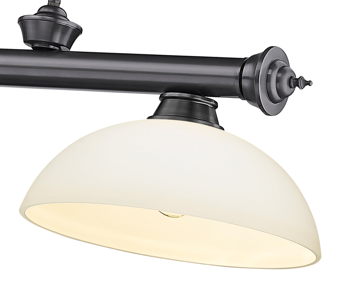 2306-3BP-DMO14 - Cordon 3 Light 57" Billiard - Bronze Plate