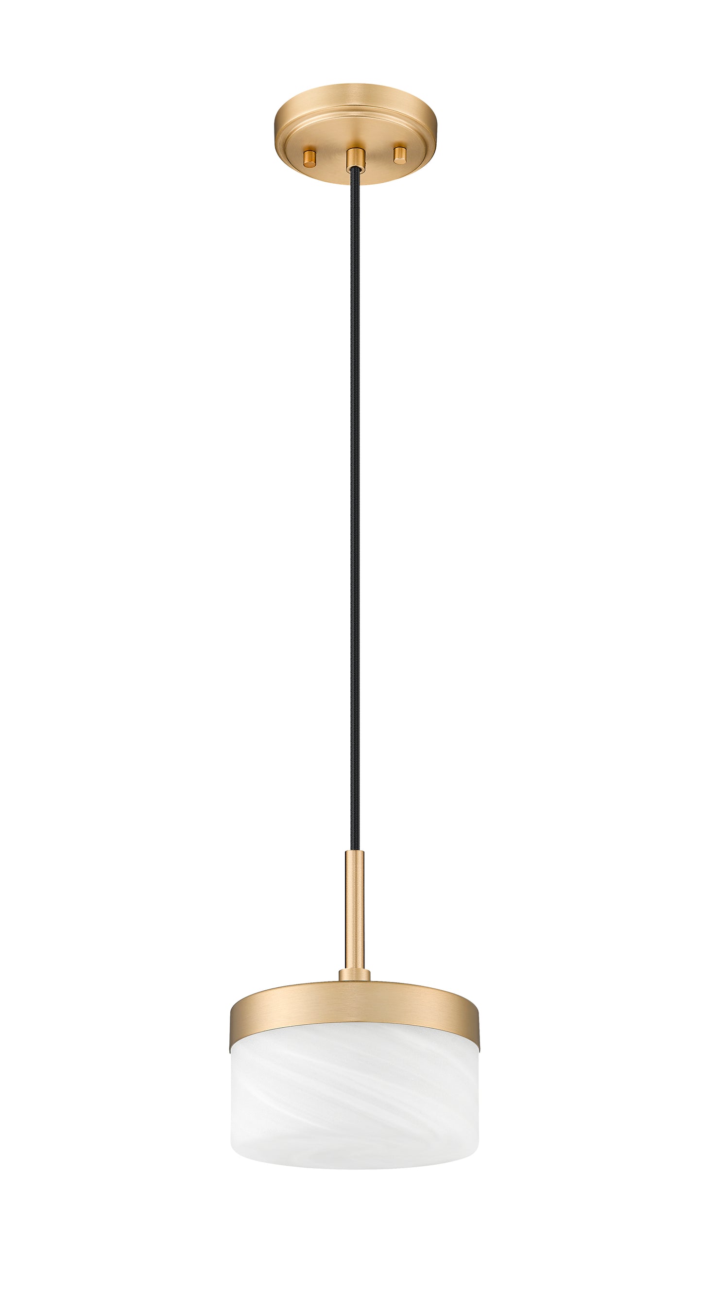 827P6-MGLD-LED - Renaud 1 Light 7" Pendant - Modern Gold