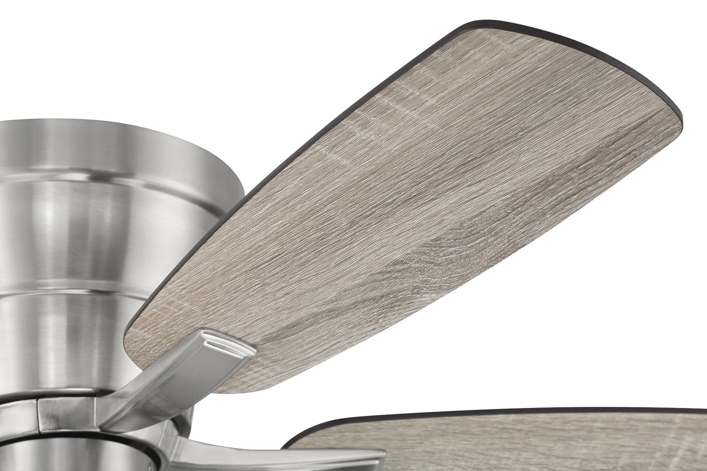 WHL42BNK5C1 - Wheeler 42 2-Light Bowl 42" 5 Blade Ceiling Fan with Light Kit - Brushed Nickel