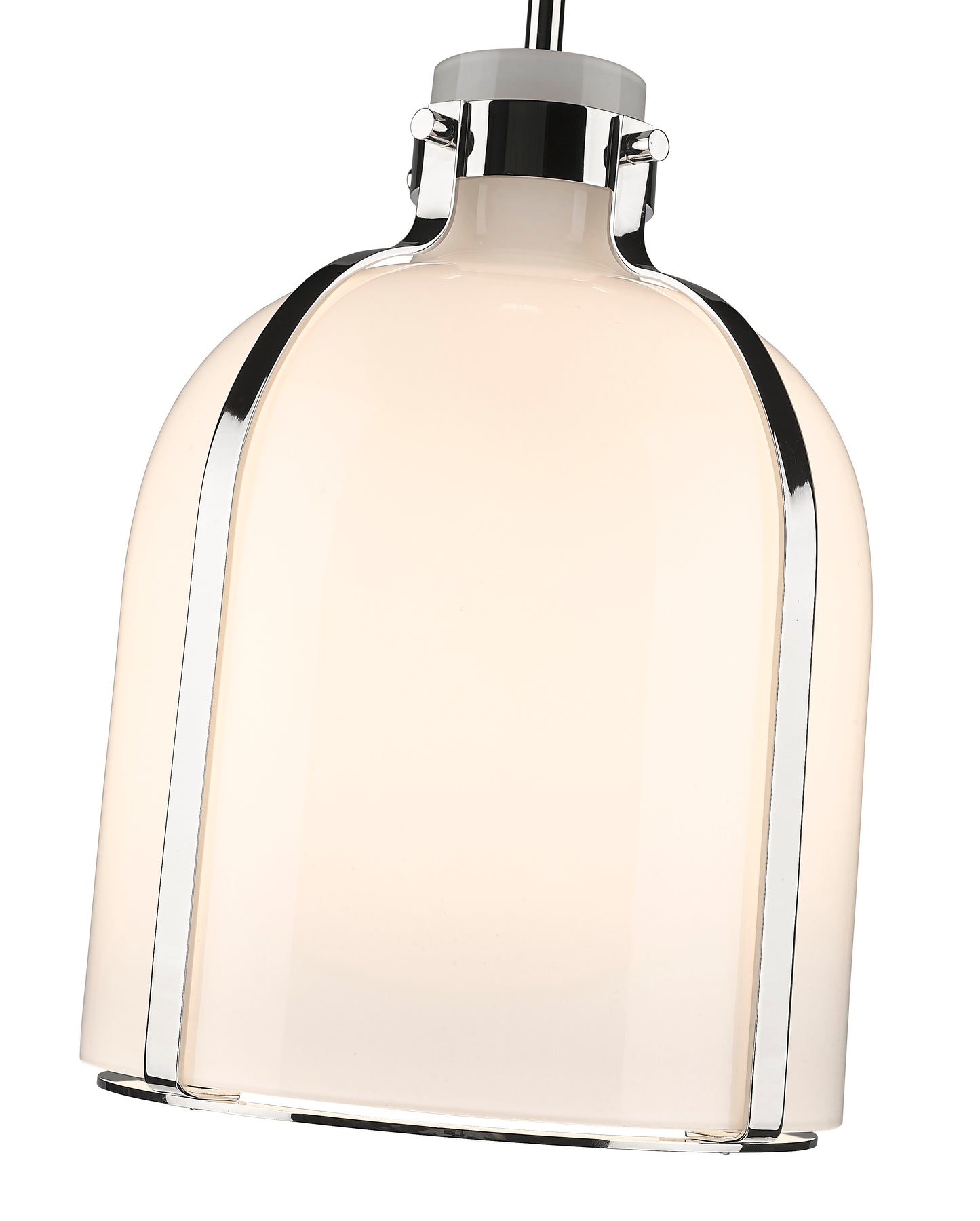 818-9PN - Pearson 1 Light 10" Pendant - Polished Nickel