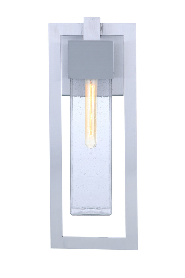 ZA4024-SA - Perimeter 1 Light 22" High Outdoor Wall Lantern - Satin Aluminum