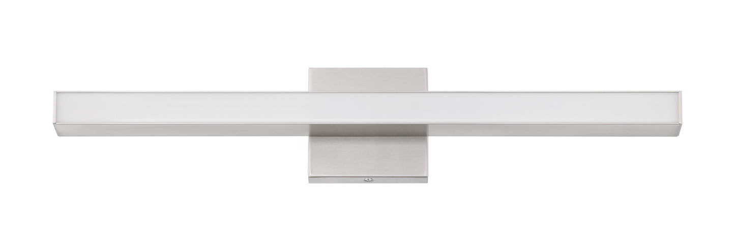 10124BNK-LED - Trim 1 Light 24" Wide LED Vanity Light - Brushed Nickel