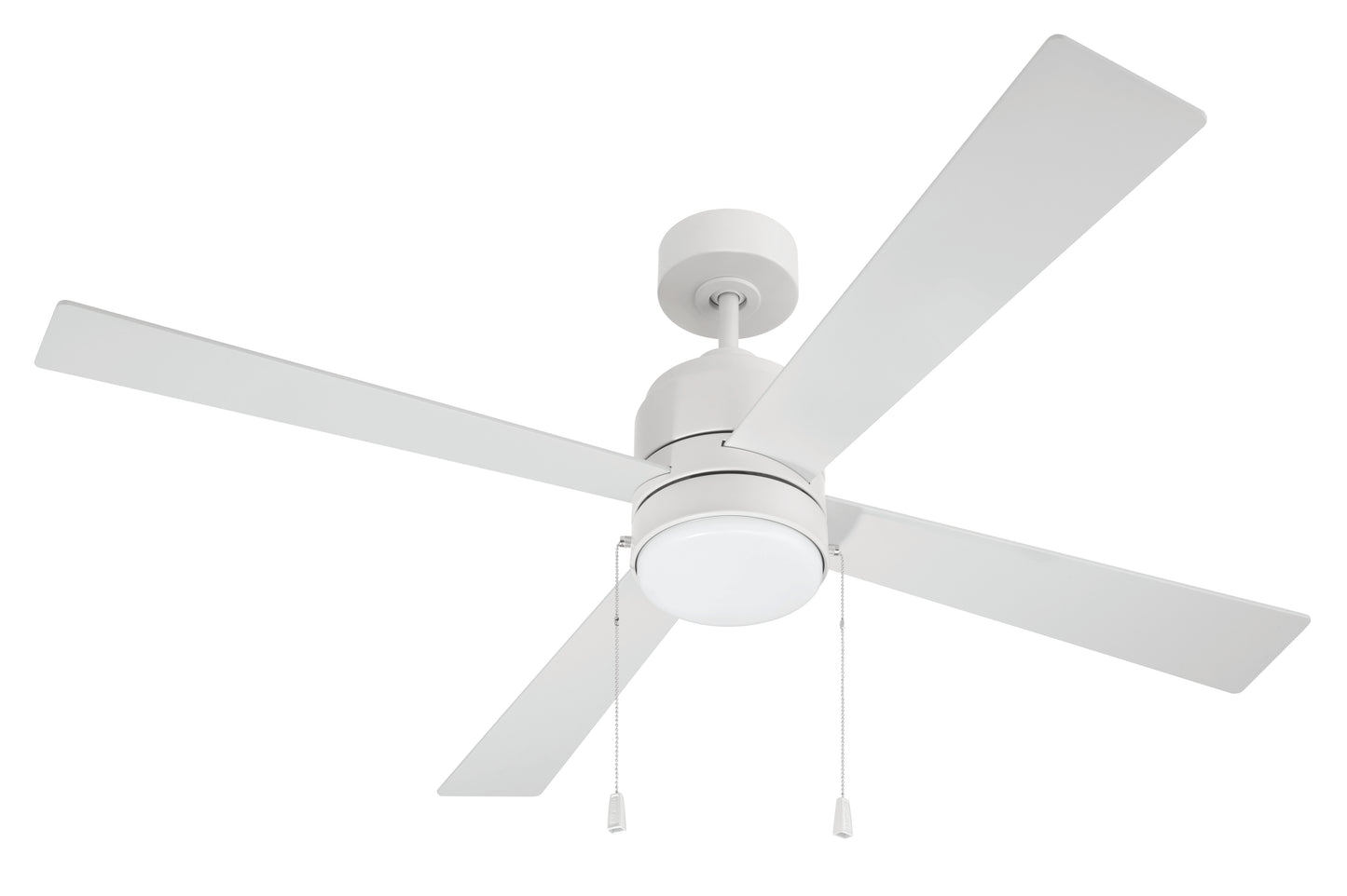 EMCY52W4-PC - Energy Star McCoy 52" 4 Blade Ceiling Fan 52" 4 Blade Ceiling Fan with Light Kit - White