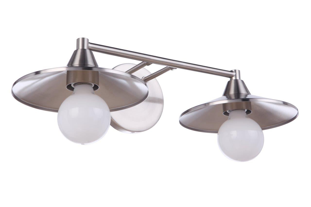 12519BNK2 - Isaac 2 Light 19" Wide Vanity Light - Brushed Nickel