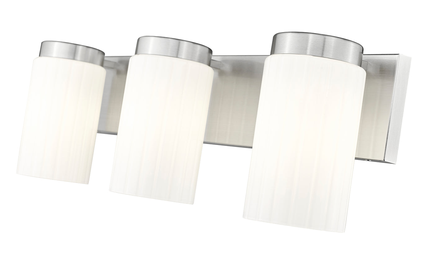 746-3V-BN - Burk 3 Light 22" Vanity - Brushed Nickel