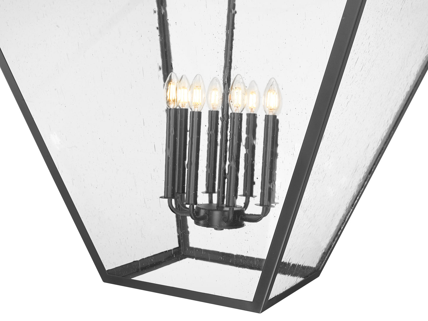 1961-8IO - Montalcino 8 Light 32" Chandelier - Iron Ore