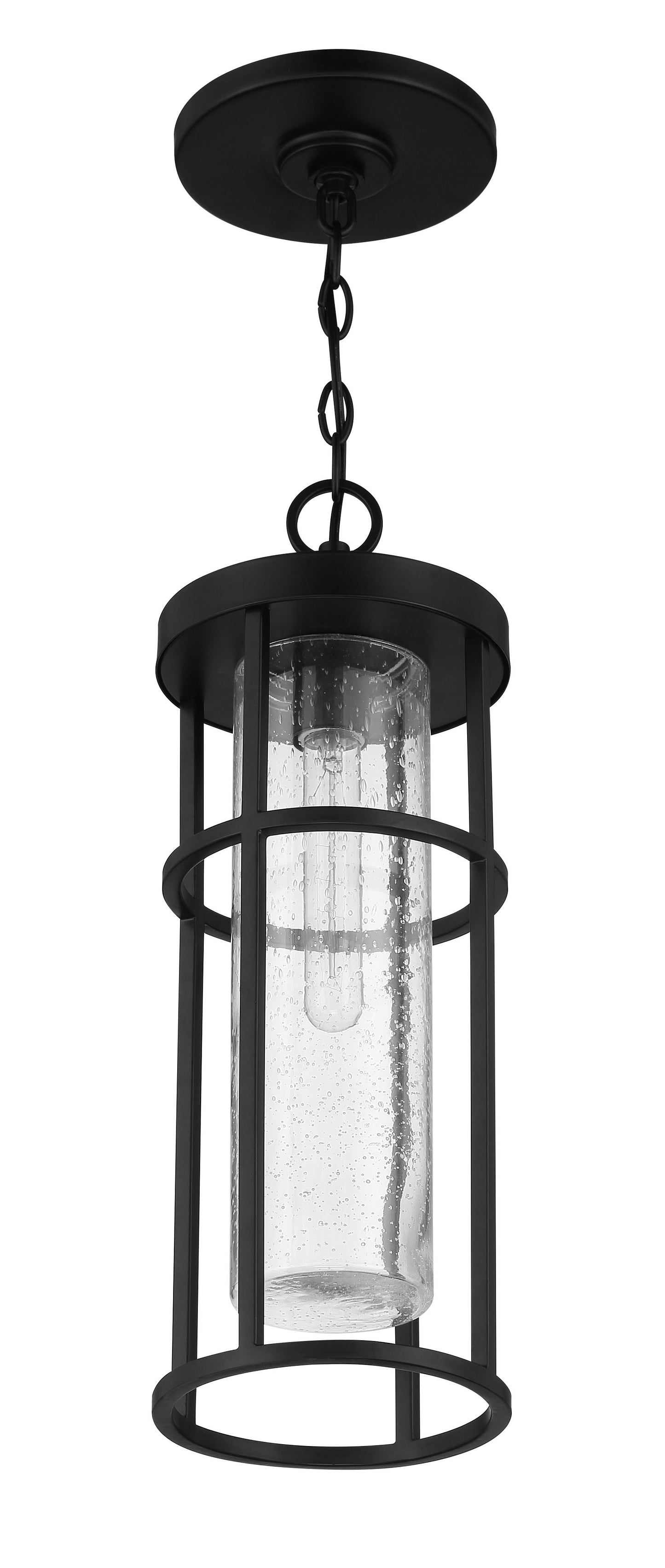 ZA4211-MN - Encompass 1 Light 7" Wide Outdoor Pendant - Midnight