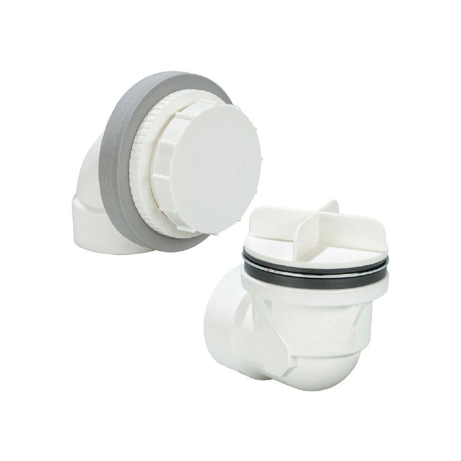 ABA2218RIHF - AB&A PVC Classic High Flow Rough-In Kit with Test Kit - Chrome