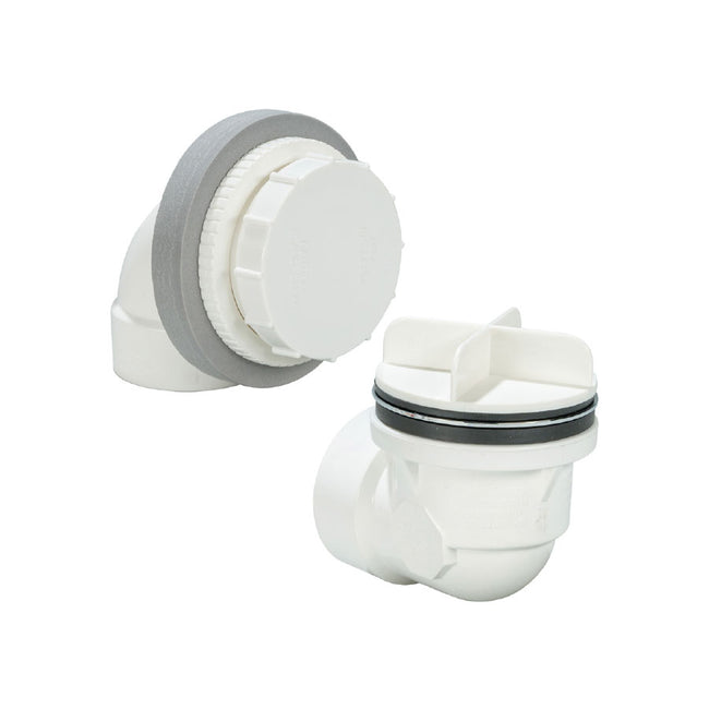 ABA2218RIHF - AB&A PVC Classic High Flow Rough-In Kit with Test Kit - Chrome