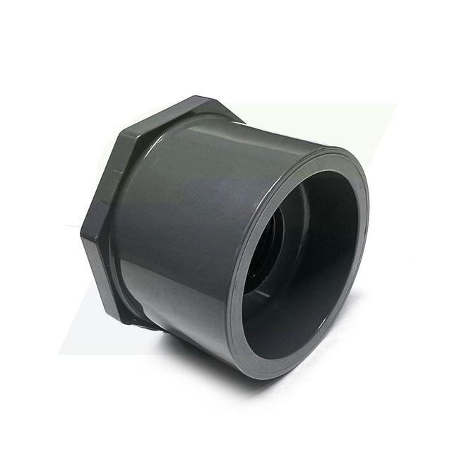 838-249 - 2" Spigot x 1" FNPT Schedule 80 PVC Reducing Bushing