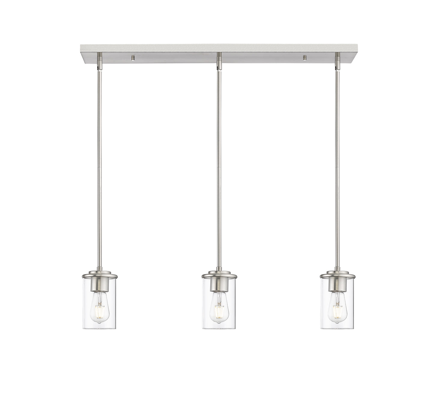 742MP-3BN - Thayer 3 Light 5" Pendant - Brushed Nickel