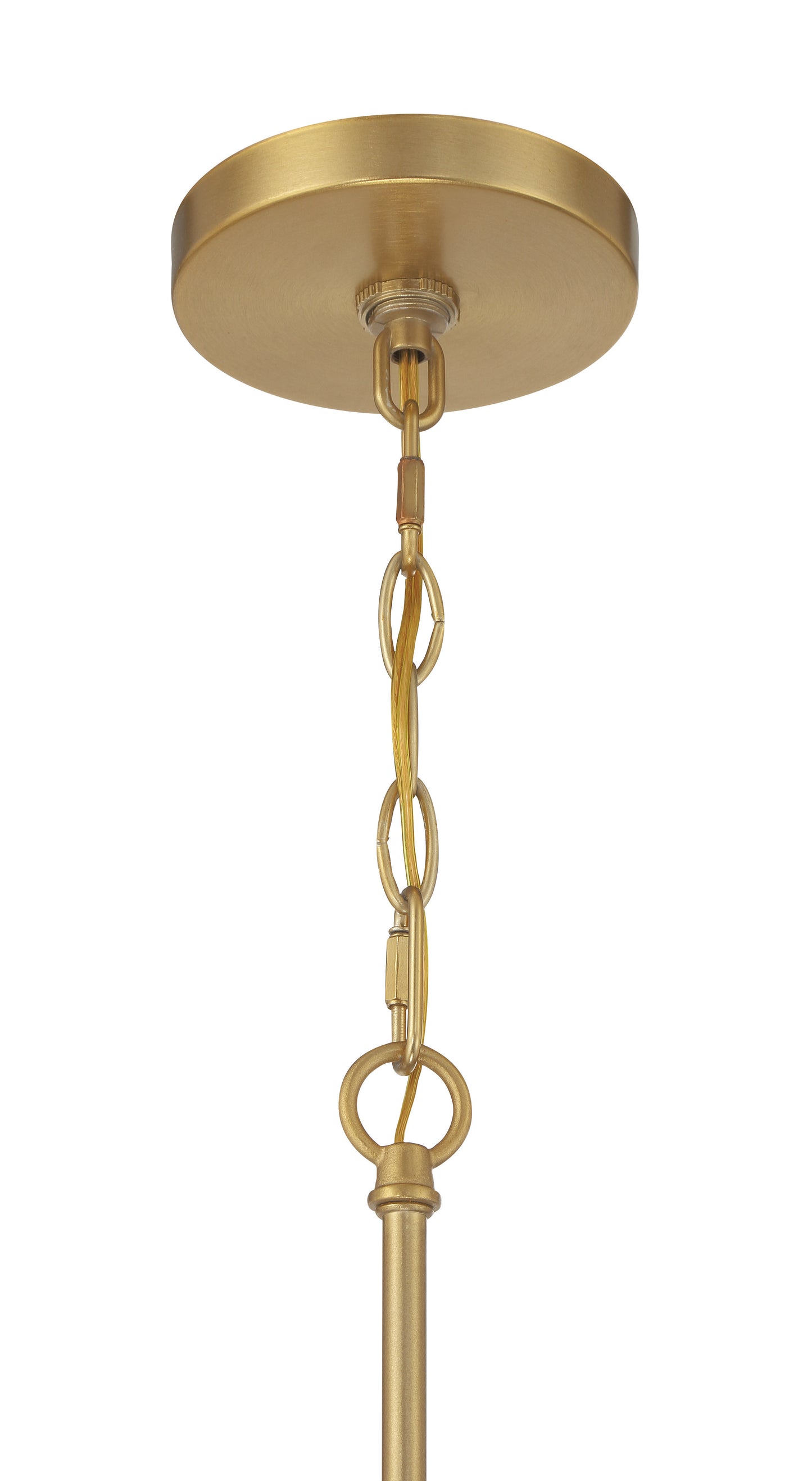 58491-SBWAL - Freeform 1 Light 9.5" Wide Pendant - Satin Brass / Walnut