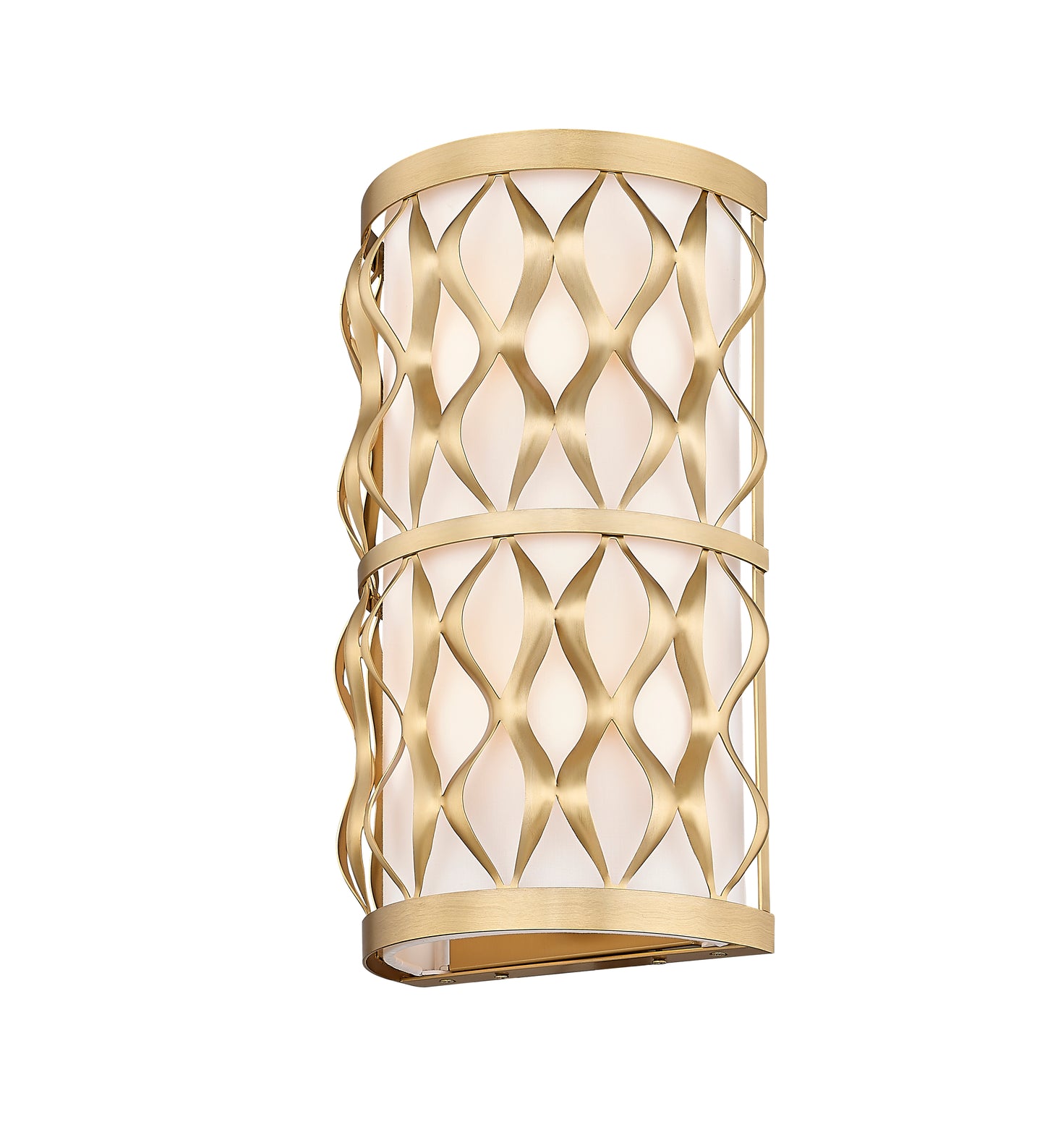 1948-2S-MGLD - Harden 2 Light Wall 15" Sconce - Modern Gold