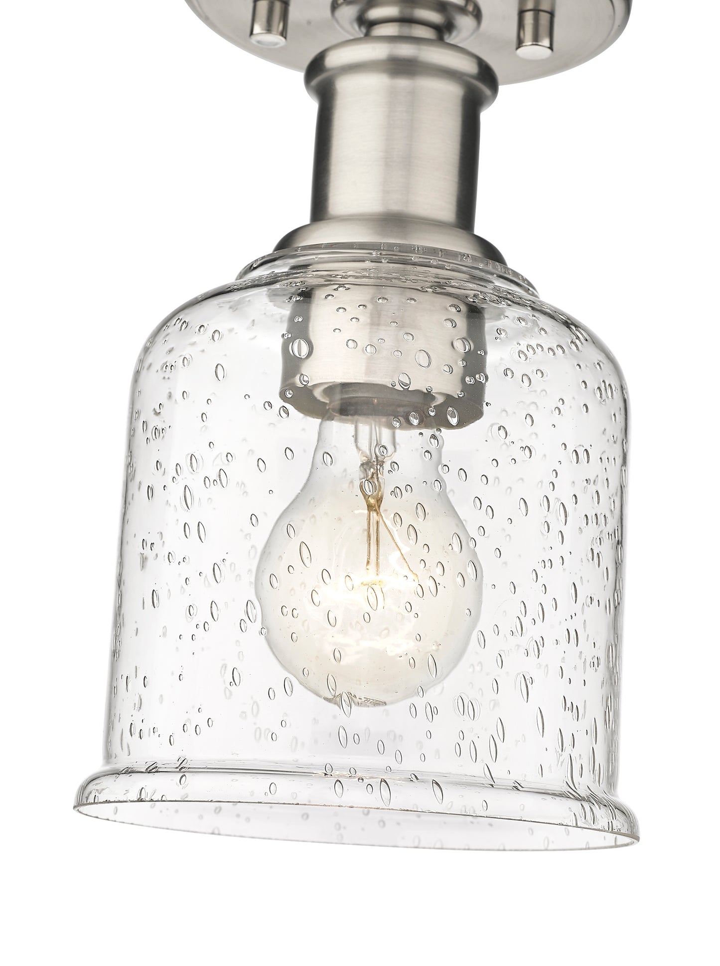 734F1-BN - Bryant 1 Light Flush 6" Mount - Brushed Nickel
