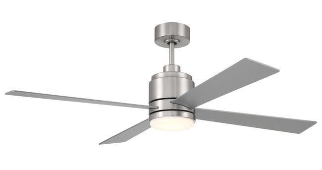 MCY52BNK4 - McCoy 52 4 Blade 52" 4 Blade Ceiling Fan with Light Kit - Brushed Nickel