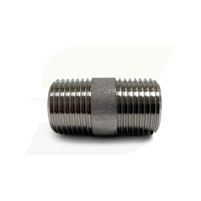 4008-150 - 1/2" x 1-1/2" L Threaded Pipe Nipple, 304/304L Stainless Steel Schedule 40