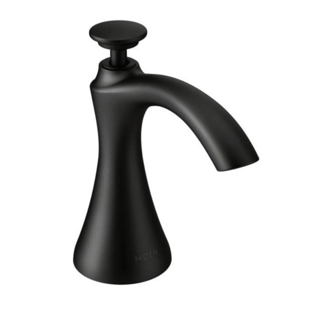 S3946BL - Transitional Soap Dispenser - Matte Black