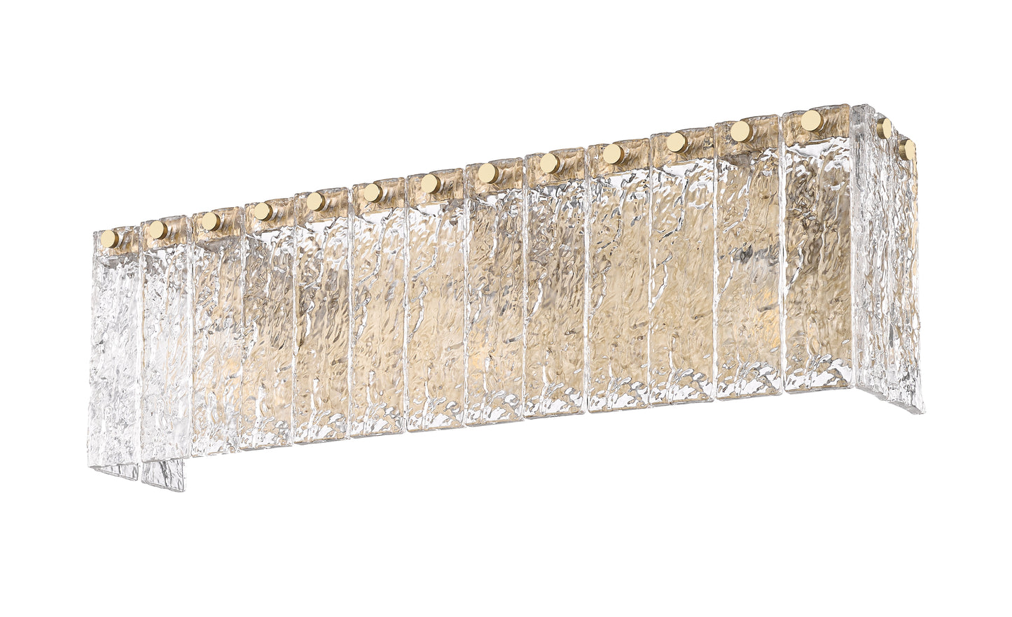 1943-3V-MGLD - Glacier 3 Light 24" Vanity - Modern Gold