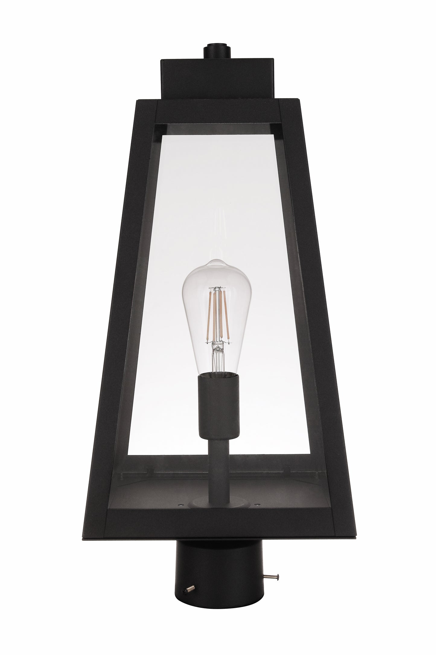 ZA6925-TB - Sorano 1 Light 21" High Outdoor Post - Textured Black