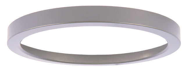 X9207-TRIM-BNK - LED Flushmount 7" Wide Accessory - Brushed Nickel