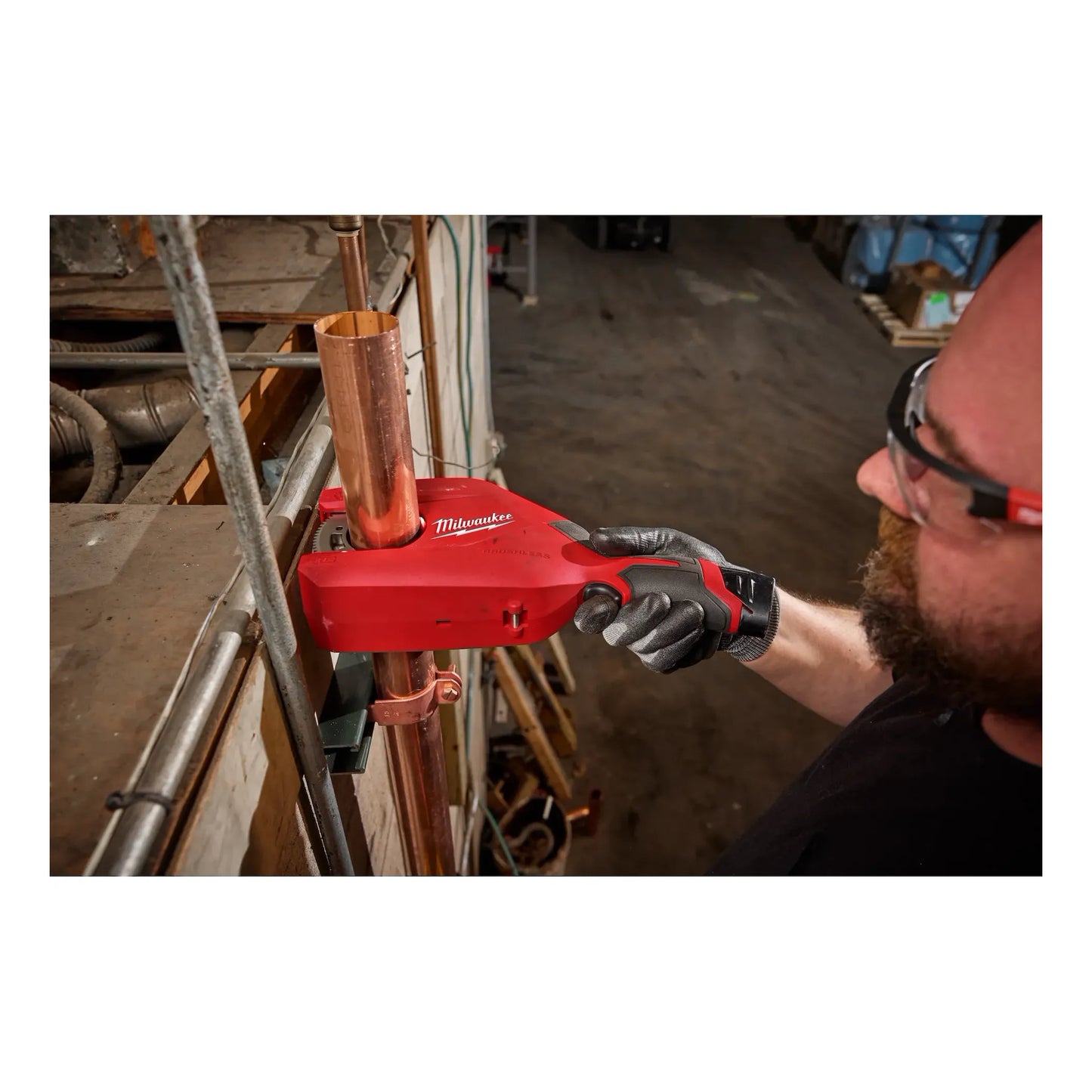 2479-20 - M12 Brushless 1-1/4" - 2" Copper Tubing Cutter