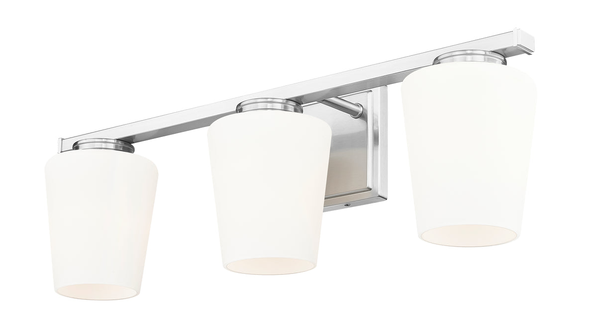 7703-3V-BN - Nextra 3 Light 24" Vanity - Brushed Nickel
